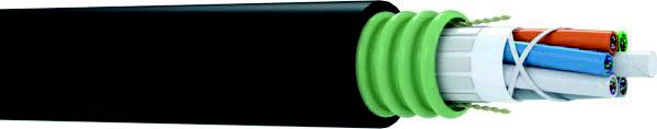 48FO OS2 MULTI LOOSE TUBE ARMORDED PEHD OUTDOOR BLACK RAL 9005