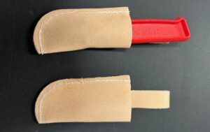 Kabelkniv höger röd Norge VMC kniven