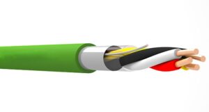 EIB BUS J-H(ST)H YCYM-HFFR 2X2X0,80+0,4 MM² RAL 6018 GREEN(GREEN) CONDUCTOR CLASS 1