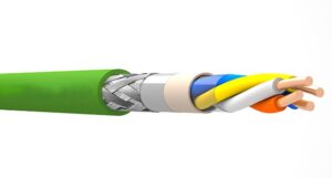 2YH(ST)CH 2X2X22/1 AWG PROFINET TYPE A FRNC RAL 6018 GREEN CONDUCTOR CLASS 1